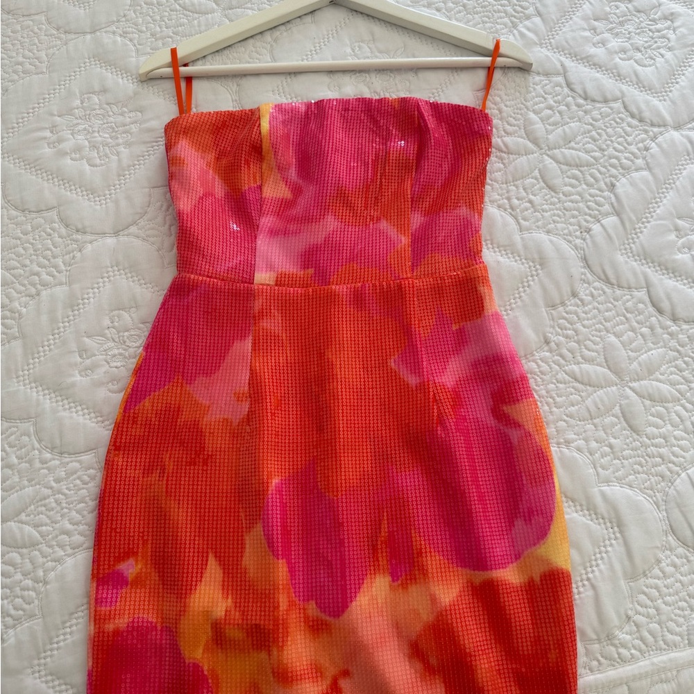 Oralie Midi Dress Strapless - Picture 4 of 6